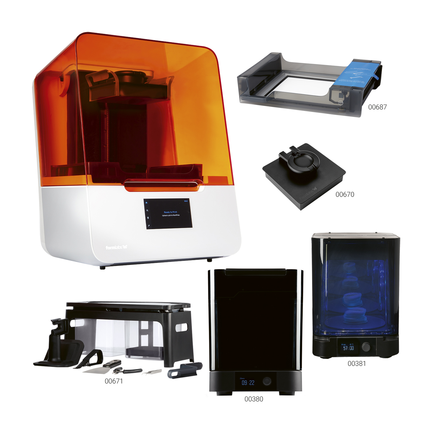 Formlabs Form 3B+ 3D-Drucker, Complete Wholesale Paket